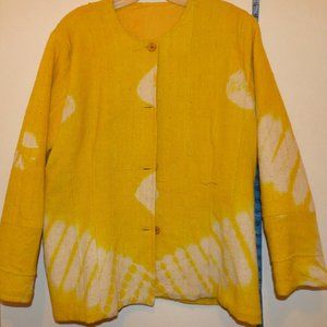 Mudcloth Jacket For Dress or Casual L/12
